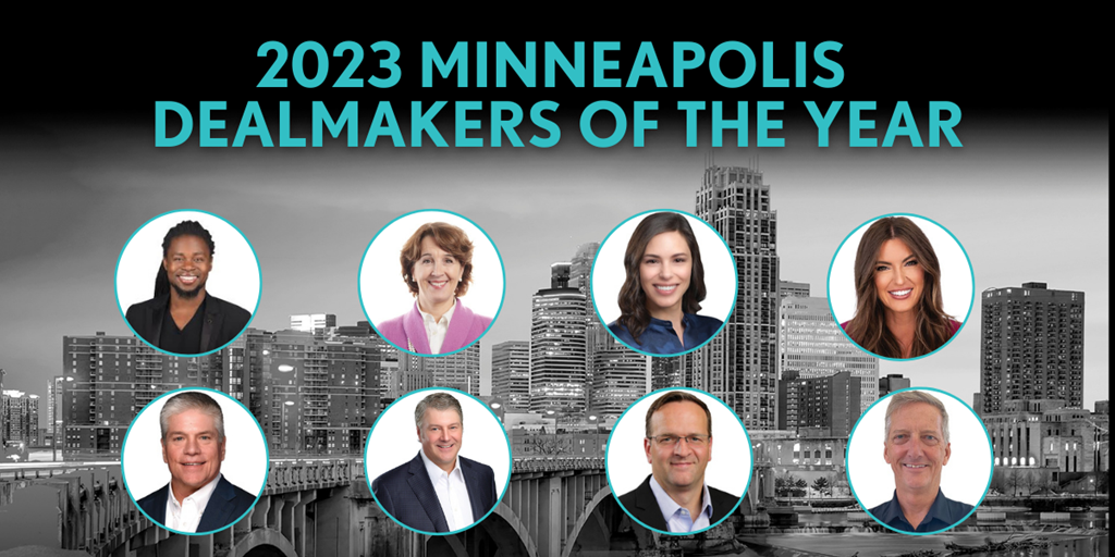 Announcing Minneapolis' Smart Business Network Dealmaker Award Winners and 2023 Dealmakers Hall of Fame Class!